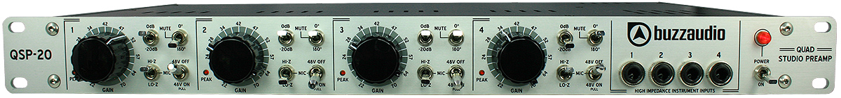 4 channel mic preamp
